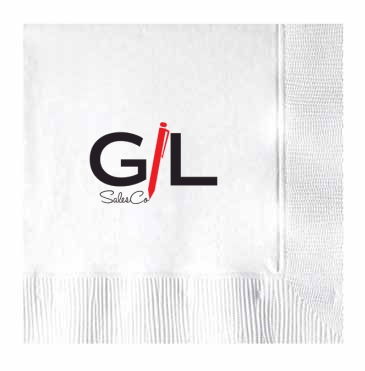 White 3-ply Beverage Napkins