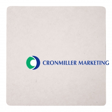 40 Pt 3.5” High Density Pulp Board Coasters Square