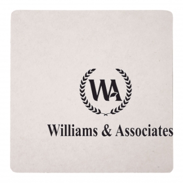 40 Pt 3.5” High Density Pulp Board Coasters Square