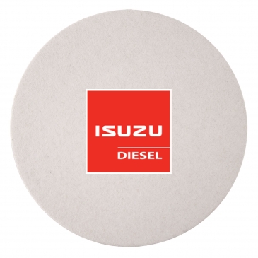60 PT 3.5 In High Density Pulp Board Coasters Round