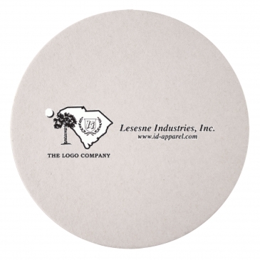 60 PT 3.5 In High Density Pulp Board Coasters Round