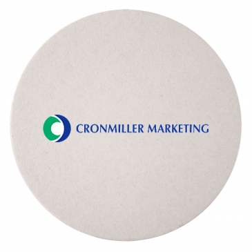 60 PT 3.5 In High Density Pulp Board Coasters Round