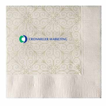 Vanilla 3-ply Beverage Napkins