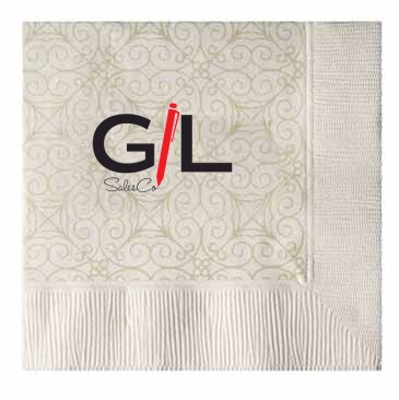 Vanilla 3-ply Beverage Napkins