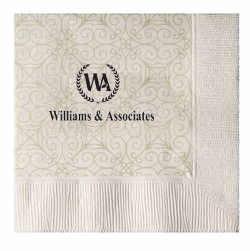 Vanilla 3-ply Beverage Napkins