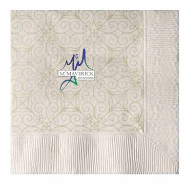 Vanilla 3-ply Beverage Napkins