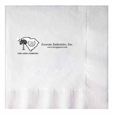 White 3-ply Luncheon Napkins