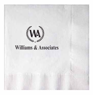 White 3-ply Luncheon Napkins