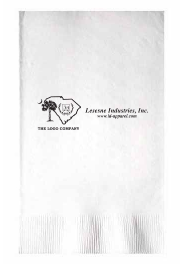 White 3-ply Dinner Napkins