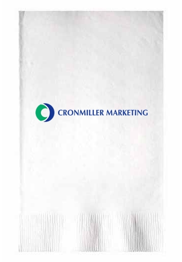 White 3-ply Dinner Napkins