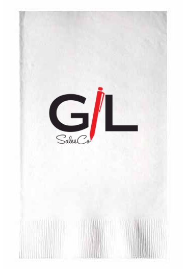 White 3-ply Dinner Napkins