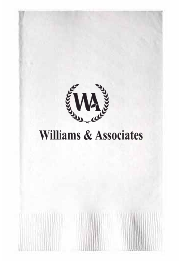 White 3-ply Dinner Napkins