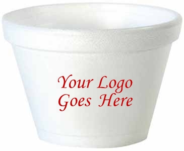 4 Oz. Foam Squat Container