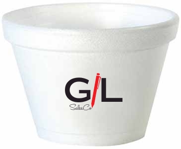 4 Oz. Foam Squat Container