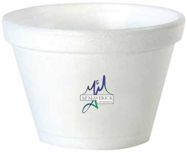 4 Oz. Foam Squat Container