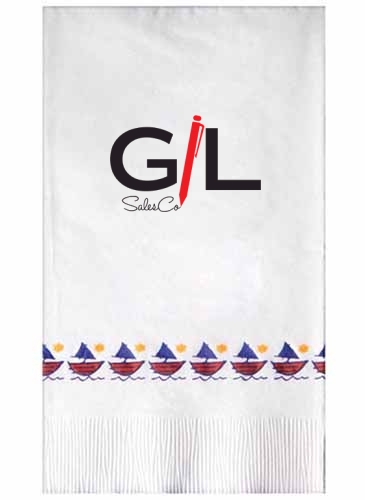 White 2-ply Dinner Napkins