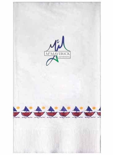 White 2-ply Dinner Napkins