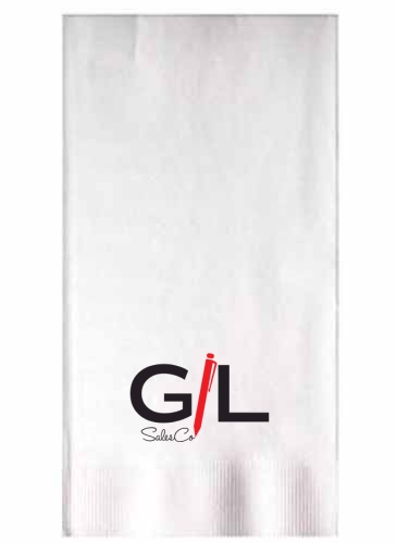 White 2-ply Dinner Napkins