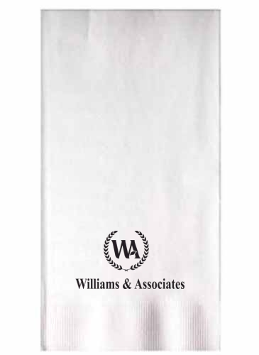 White 2-ply Dinner Napkins
