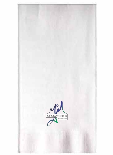 White 2-ply Dinner Napkins