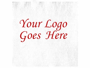 White 1-ply Cocktail Napkins