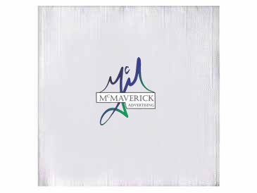 White 1-ply Beverage Napkins