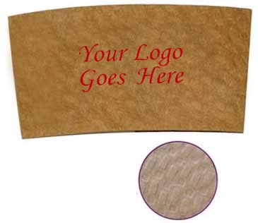 Kraft Coffee Cup Sleeves