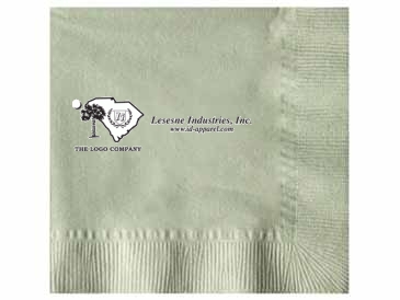 Light-tone Colored 2-ply Beverage Napkins