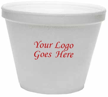 12 Oz. Foam Squat Container