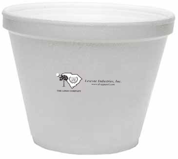 12 Oz. Foam Squat Container