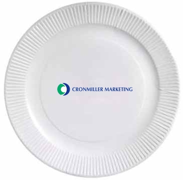 7" White Paper Plates