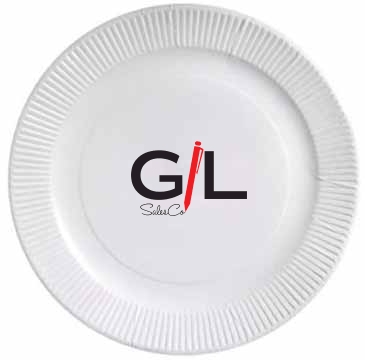 7" White Paper Plates