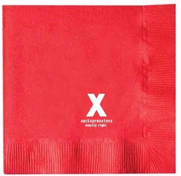 Deep-tone Colored 2-ply Beverage Napkins