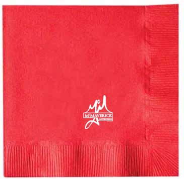 Deep-tone Colored 2-ply Beverage Napkins