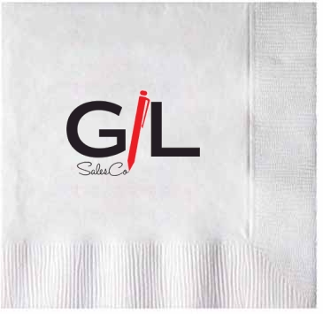 White 2-ply Beverage Napkins