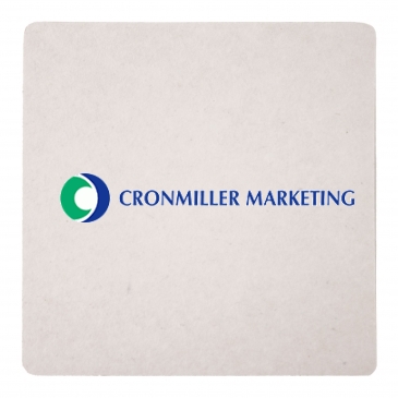 60 Pt 4 In High Density Pulp Board Coasters Square