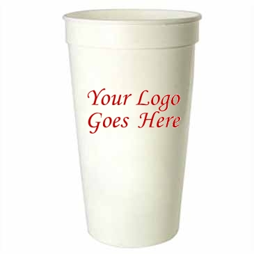 32 Oz. Smooth White Cup