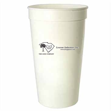 32 Oz. Smooth White Cup