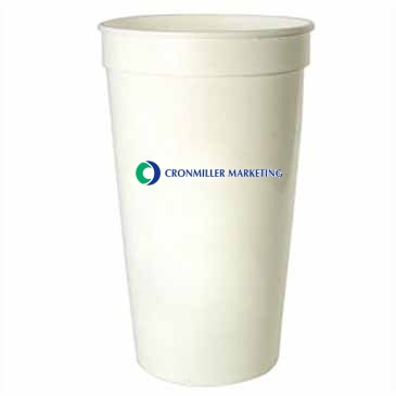 32 Oz. Smooth White Cup