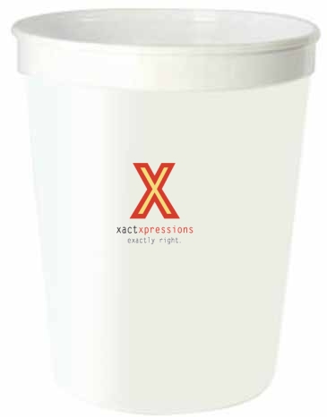 16 Oz. Smooth White Cup