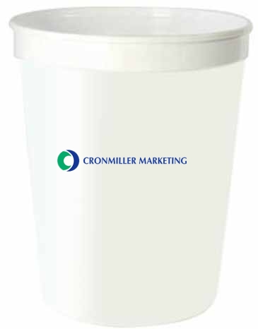 16 Oz. Smooth White Cup