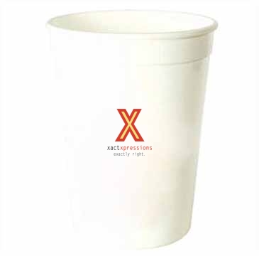 12 Oz. Smooth White Cup