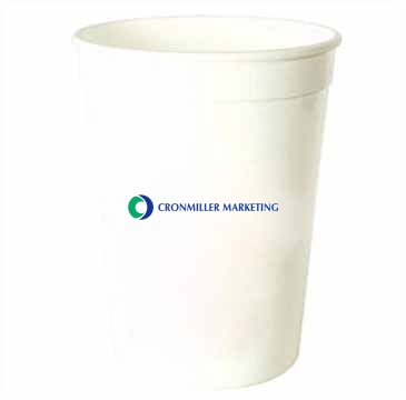 12 Oz. Smooth White Cup