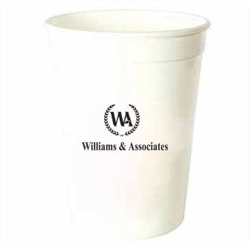 12 Oz. Smooth White Cup