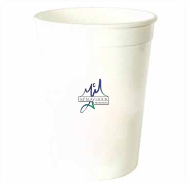 12 Oz. Smooth White Cup