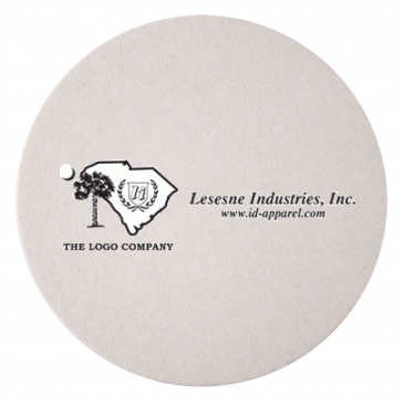 80 Pt 3.5” High Density Pulp Board Coasters Round
