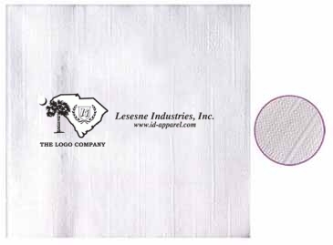White Over All Linen Emboss 1-ply Beverage Napkins