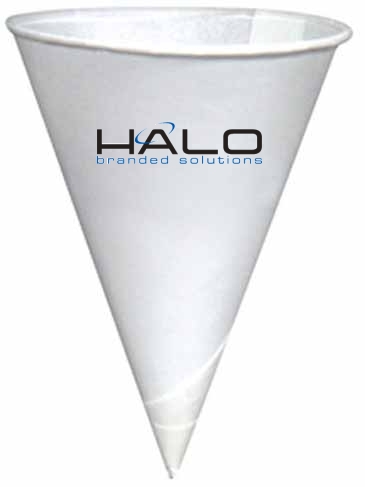 4.25 Oz. Conical W/rolled Rim