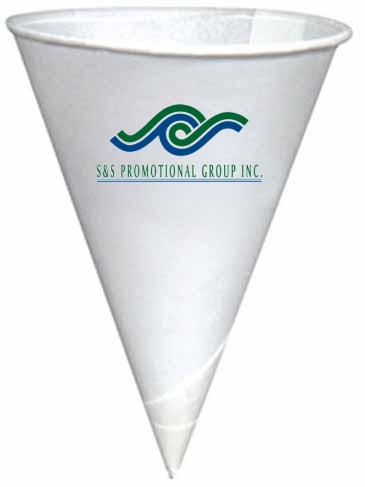 4.25 Oz. Conical W/rolled Rim