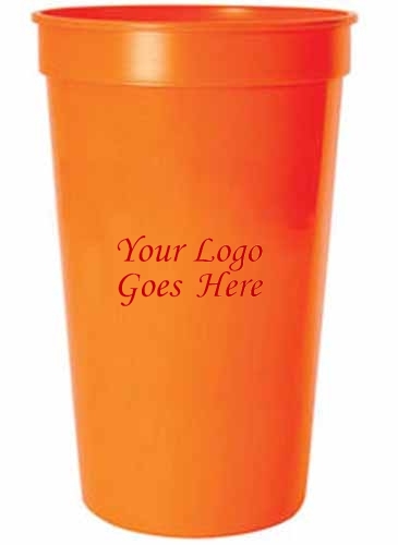 22 Oz. Smooth Colored Stadium Cup